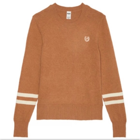 Pink Victoria Secret Knit Crewneck. - Picture 2 of 5